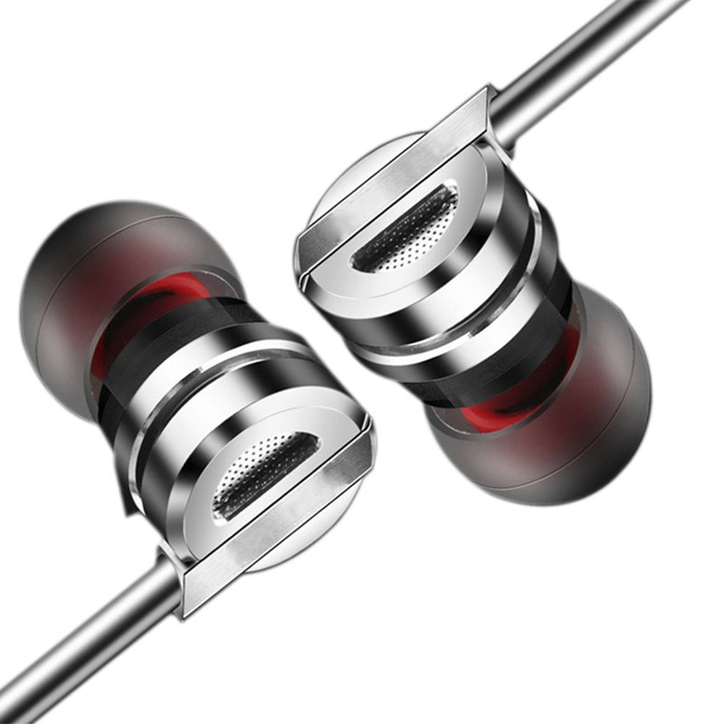 Stereo 3.5mm In-ear Bass HiFi Earbuds Earphone Universal Headphone with Mic