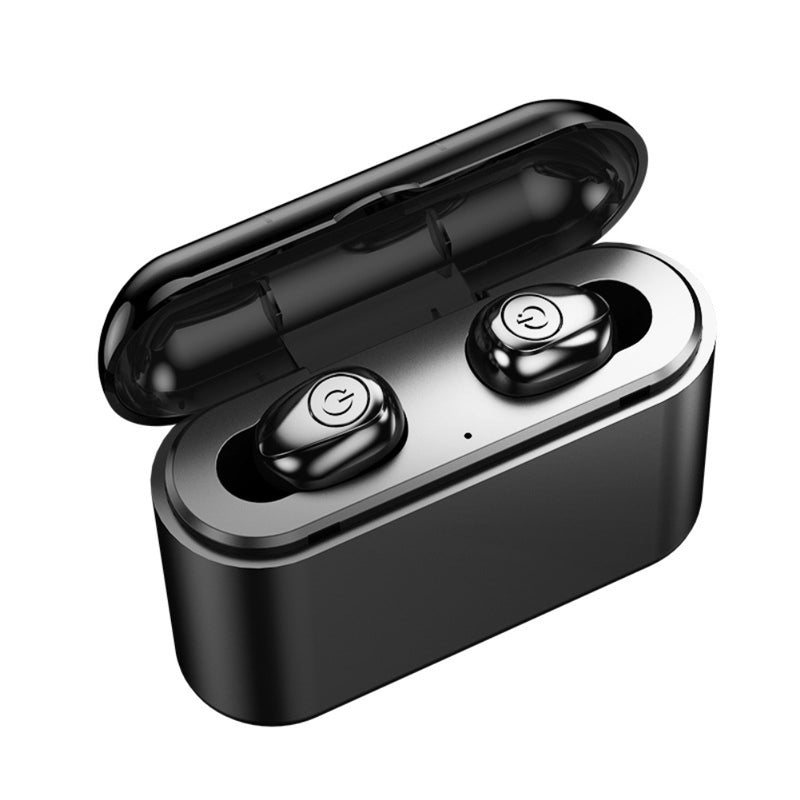 Mini Wireless Bluetooth 5.0 Bass Earphone Mic Headphone Earbud with Charge Box