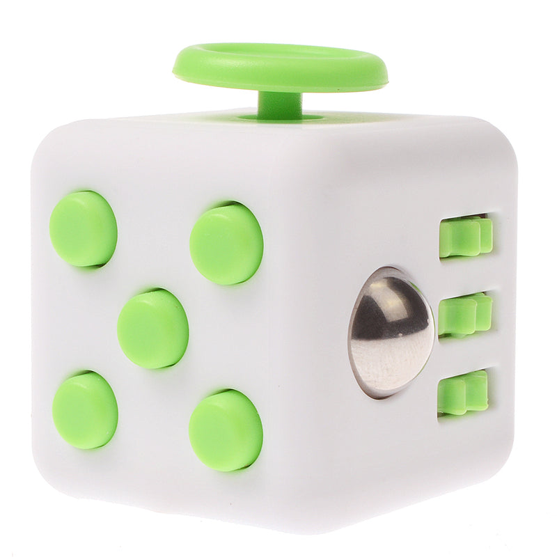 Decompression Rubik'S Cube Fidgety Relieve Pressure Resistance Dice 7 Turquoise
