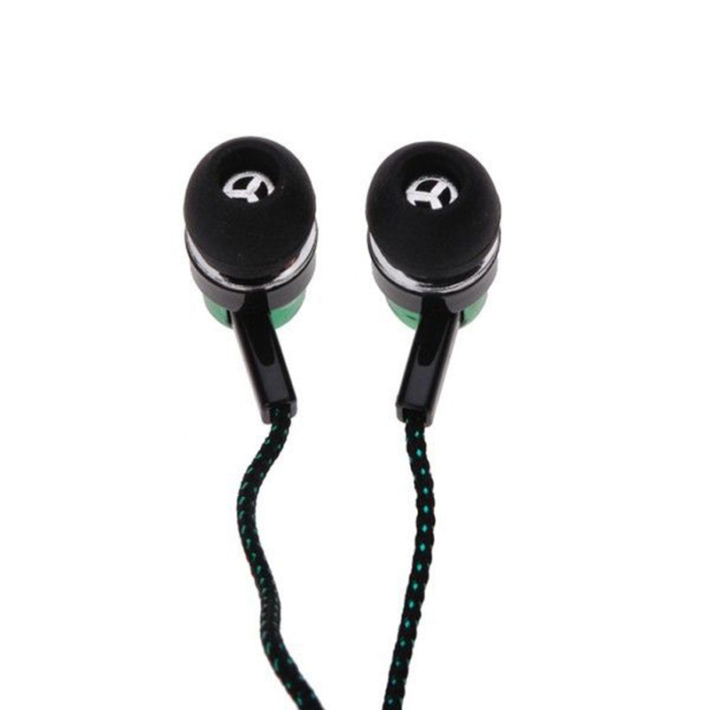 3.5mm In-Ear Earphones Stereo Headphones Super Bass Sports Headset Metal Earbuds