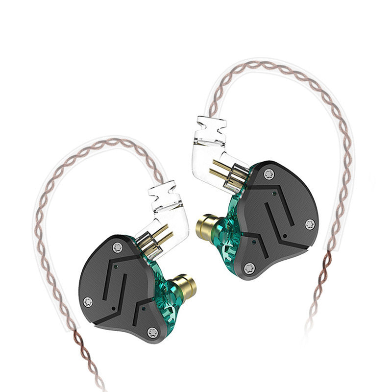 KZ ZSN Heavy Bass HiFi Hybrid Detachable In-Ear Wired Earphones Sports Headset