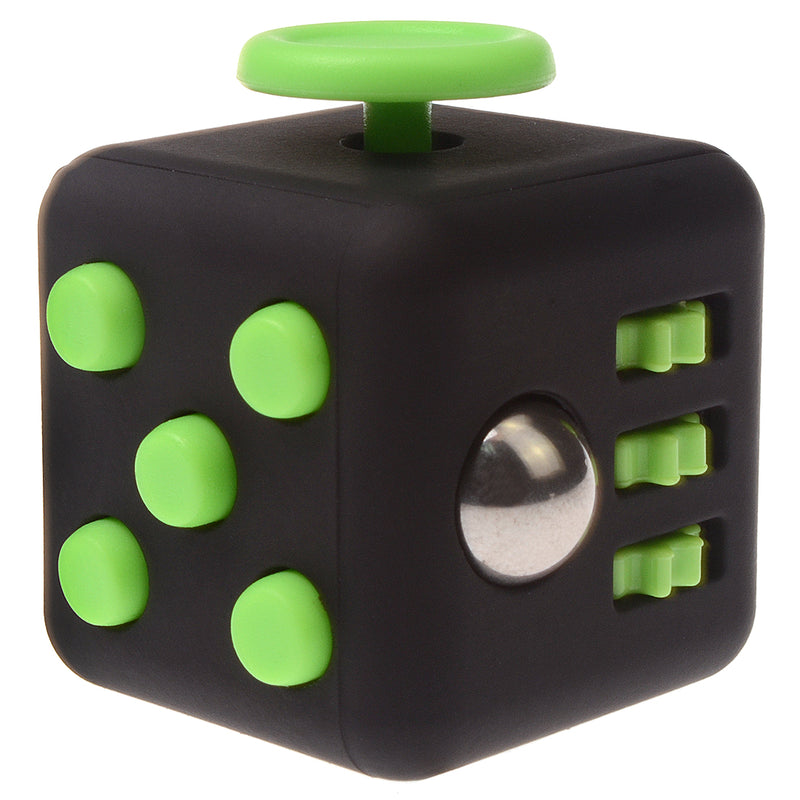 Decompression Rubik'S Cube Fidgety Relieve Pressure Resistance Dice 3 Dark Green