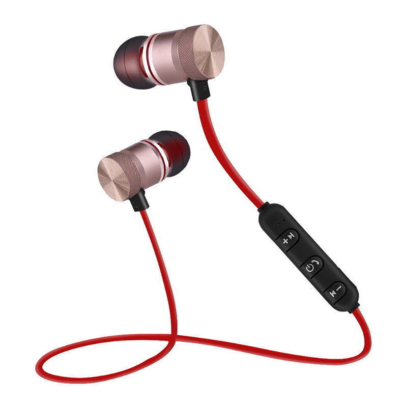 Magnet Wireless Bluetooth Sports Running Earphone Headset for iPhone Android