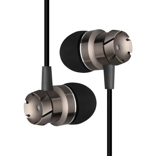 Wired Universal Metal Bass In-ear Earphone Phone Headphone Headset with Mic