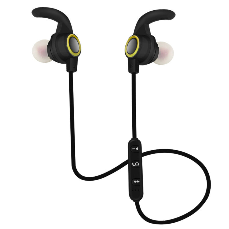 Magnetic Wireless Mini Bluetooth 4.1 Earphone Stereo Sports In-Ear Mic Headphone