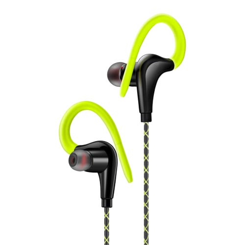 3.5mm Sport Earhook Earphone Running Headphone HiFi Stereo Bass Headset with Mic