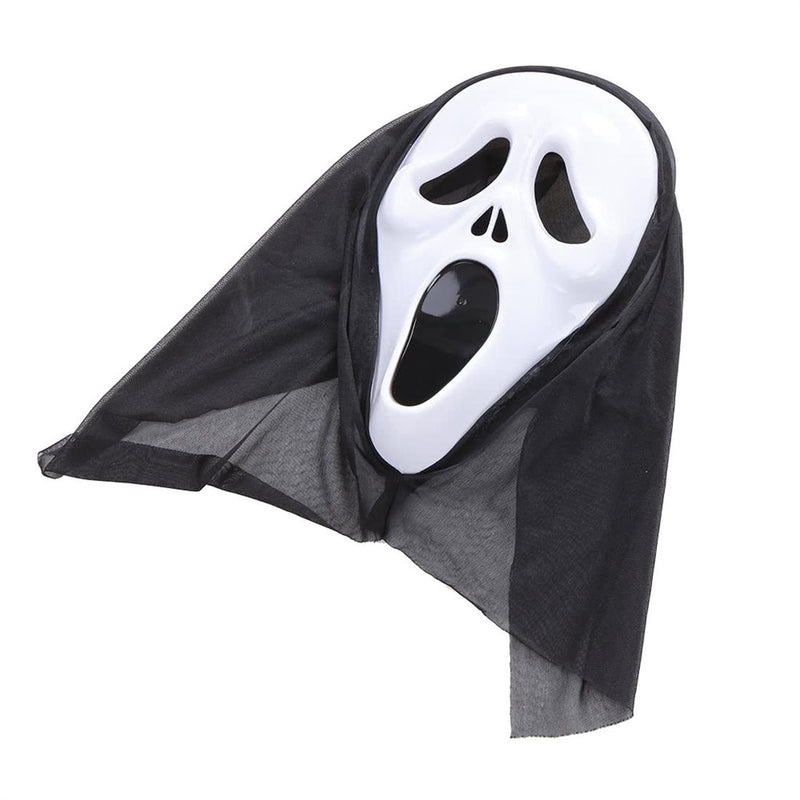 Halloween Costume Scary Skelen Mask Ghost Clos