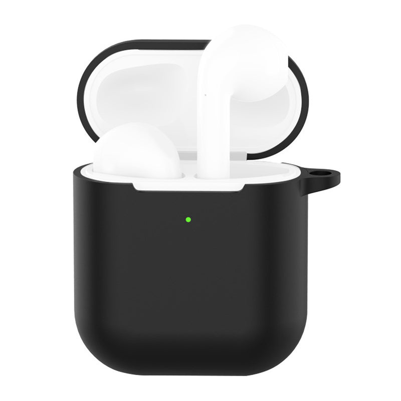 Dust-proof Silicone Bluetooth Earphones Protective Storage Bag for AirPods 2