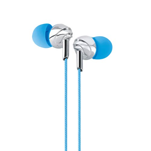 Stereo Sound 3.5mm Wired In-Ear Earphone Headset with Microphone Volume Control